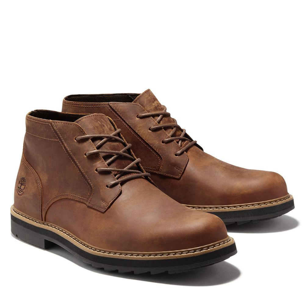 Botas de Seguridad Timberland Hombre Squall Canyon Waterproof Marrones - Chile PNW-158236